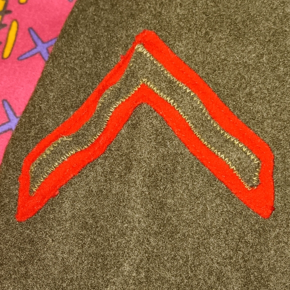 1941 World War II US Marine Corps 2M Wool Jacket Vintage Quartermasters Dept 40s - Picture 6 of 10